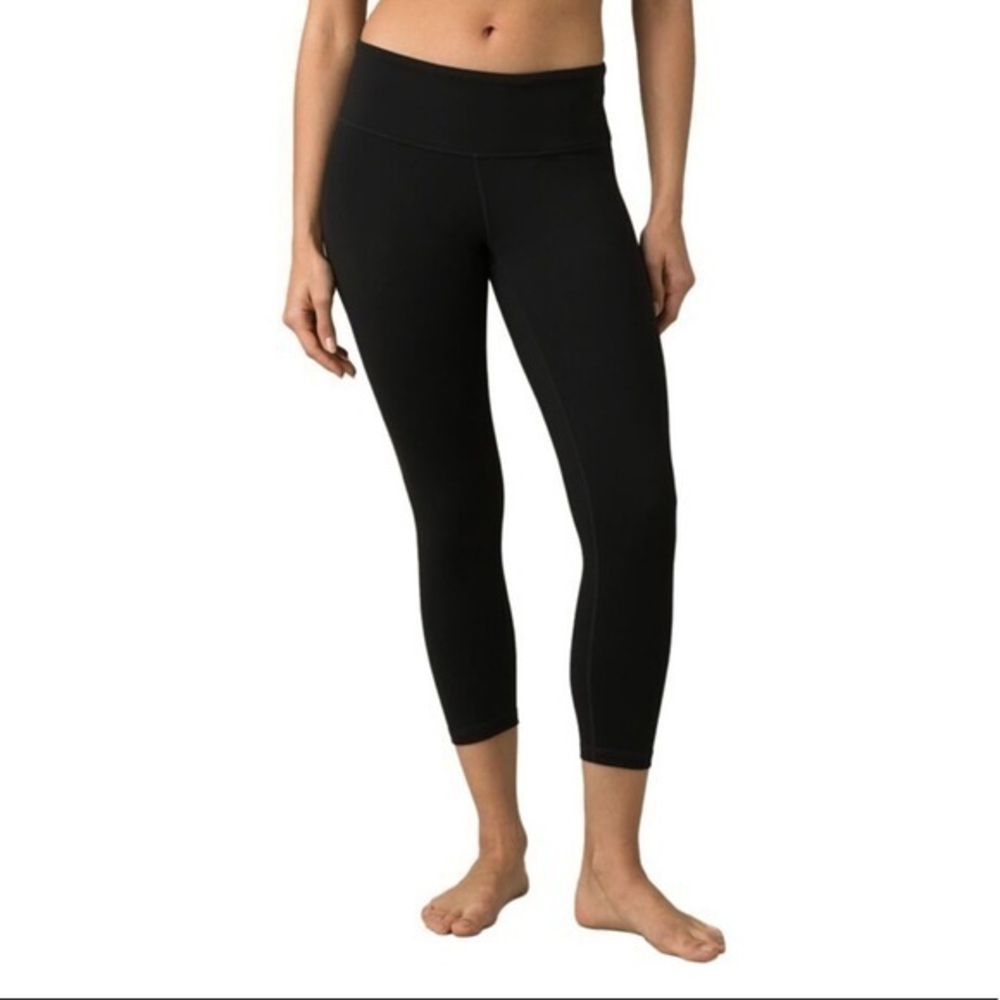 PRANA Workout Capri Leggings Black sz XS